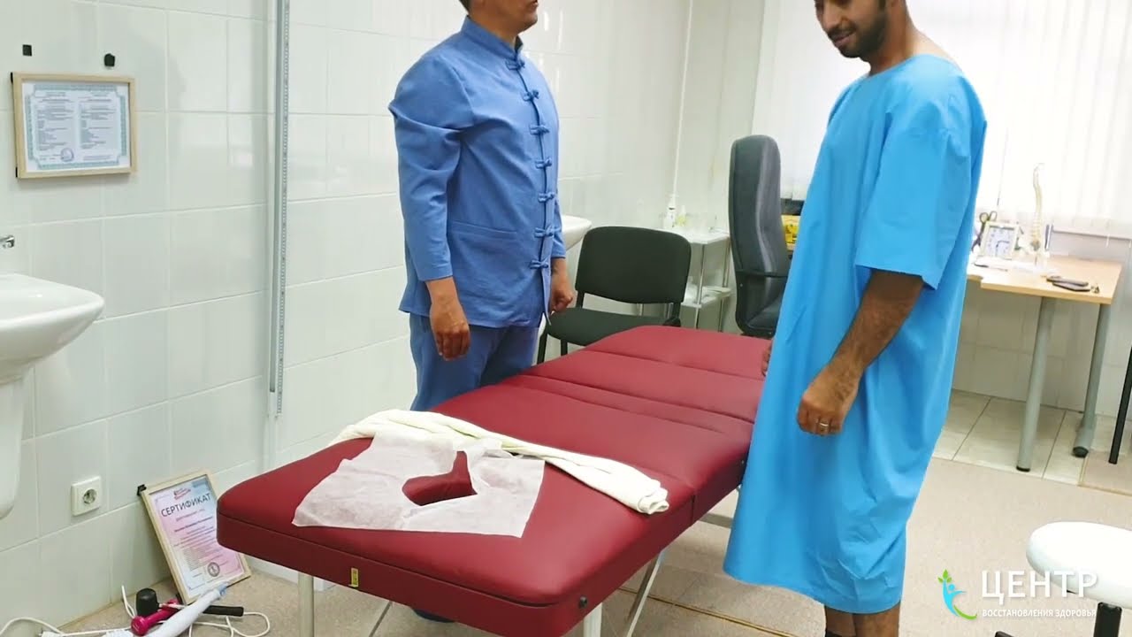 Russian chiropractor. A Man from the from UAE. Constant headaches don’t give rest. Severe