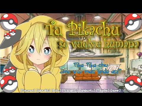 Tu Pikachu se vuelve humana (Roleplay) [Pokemon, Pikachu, Adorable, Ambiente, Laboratorio] [F4M]