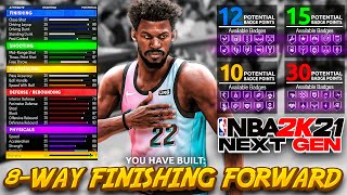 **NEW** BEST SMALL FORWARD BUILD BREAKS NBA 2K21 NEXT GEN | BEST JIMMY BUTLER BUILD | BEST BADGES 2K