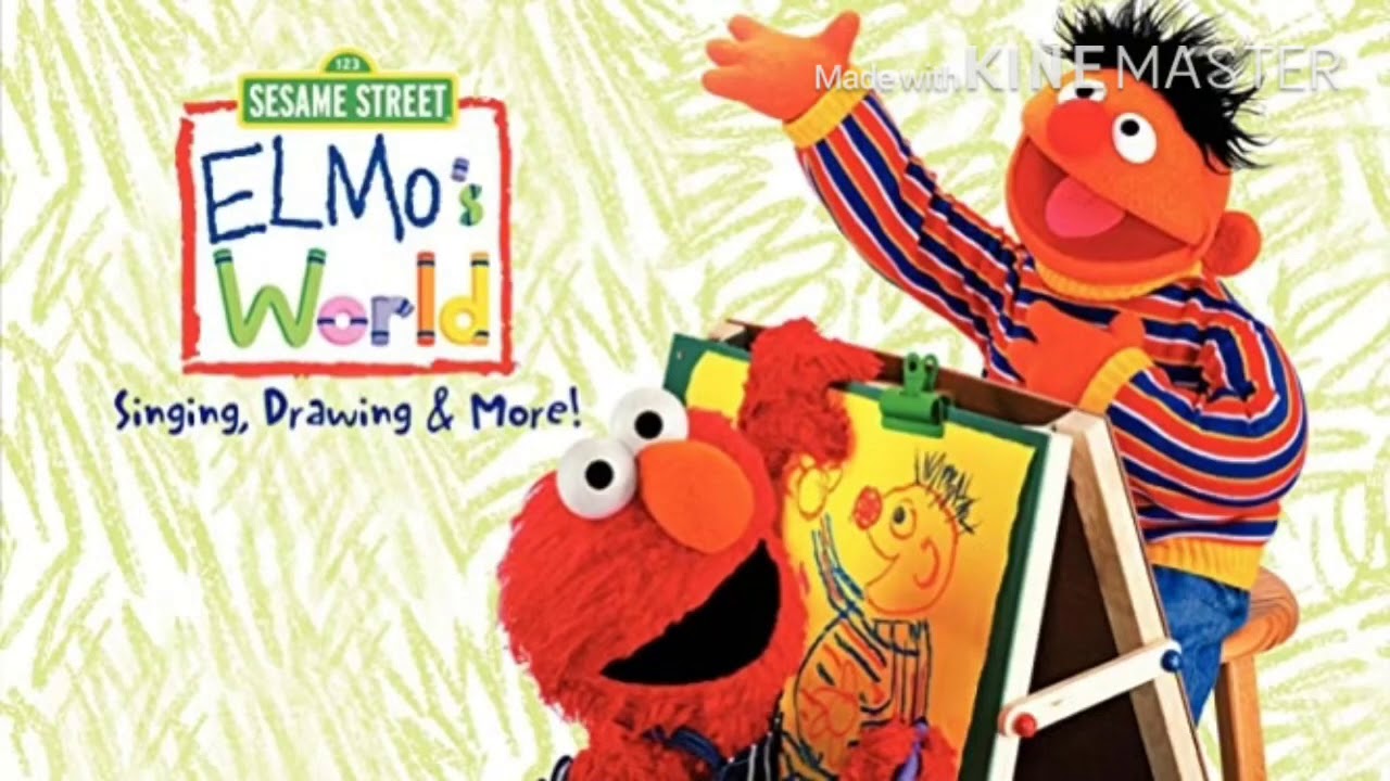 Spots clues elmos world singing drawing more vhs youtube