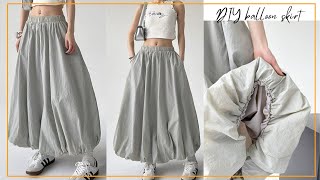 Details Trendy Balloon Skirt Cutting for Beginners | Balloon Skirt Design Cutting Tutorial Update