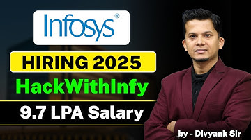Infosys HackWithInfy 2025 Announced | Biggest Infosys Hiring for Students 🚀