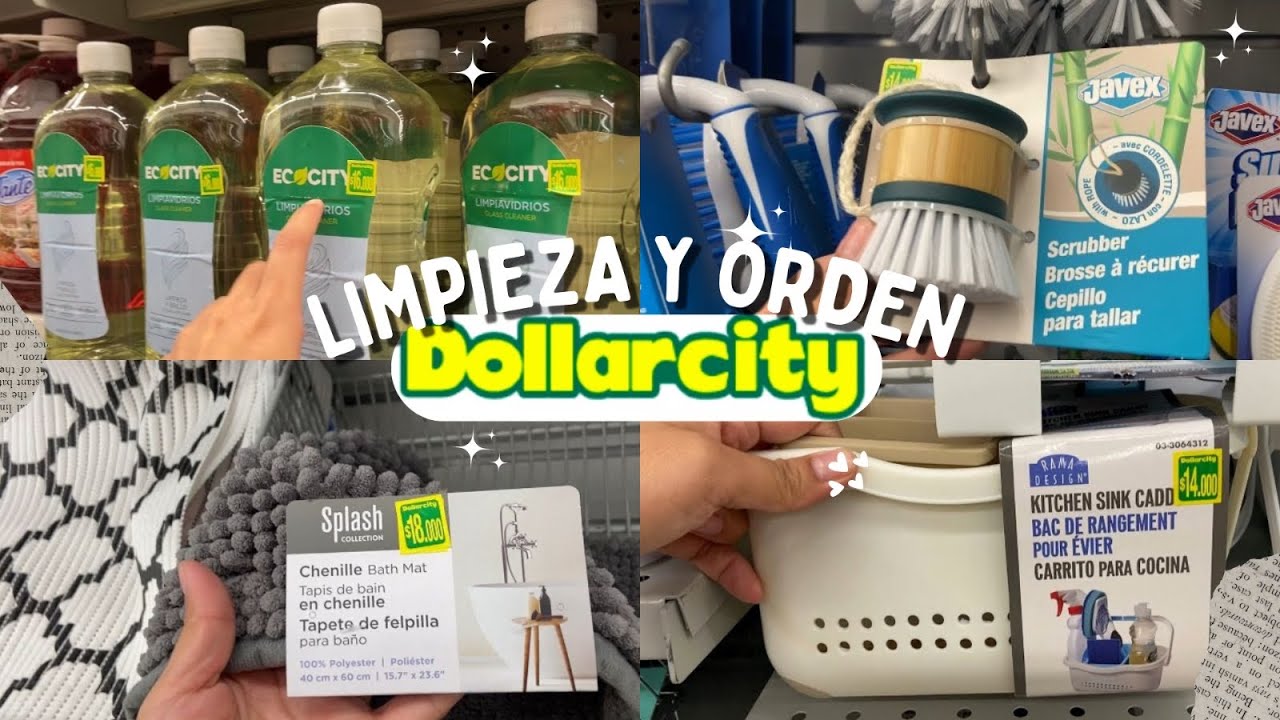 TODOS LOS PRODUCTOS DE LIMPIEZA Y ORGANIZACION DE DOLLARCITY✨ABRIL 2024 #dollarcity