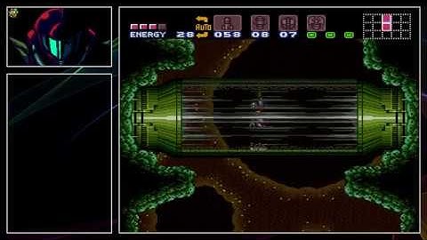 Super Metroid: Redesign Moonfall Tube