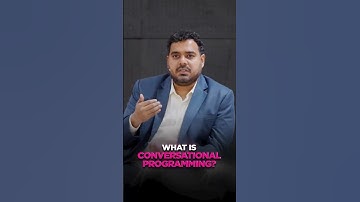 What is Conversational Programming |  #antanoharini
