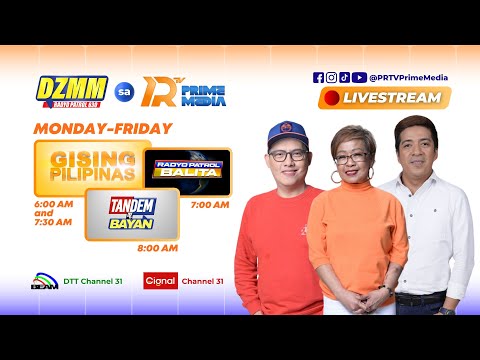GISING PILIPINAS | TANDEM NG BAYAN | March 23, 2026 | DZMM sa PRTV Prime Media