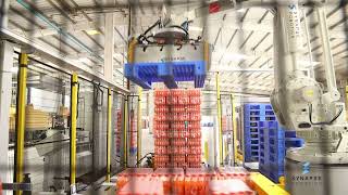 Automated Robotic Palletizing System for Carbonated Soft Drinks & Hot Fill Bottles screenshot 4