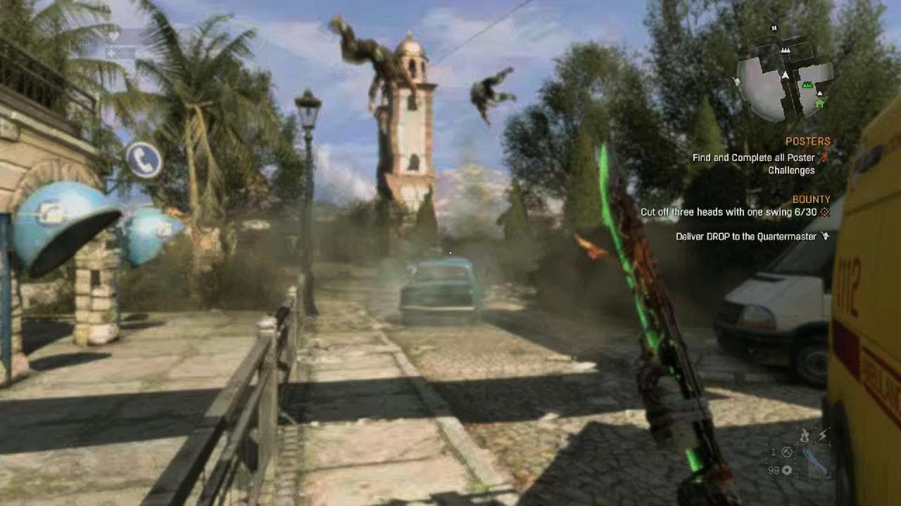 2 Birds Stoned At Once Dying Light Car Trap Gameplay