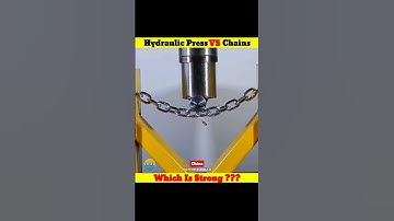 Hydraulic Press vs Chains💥⁉️ || America🇱🇷 vs China🇻🇳 vs India🇮🇳 || #shortsfeed #trending #tamil