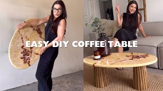 EASY DIY Coffee Table made out of Plant Stands