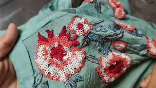 kurti neck design with net fabric || neck design for kurti || neck design || screenshot 1