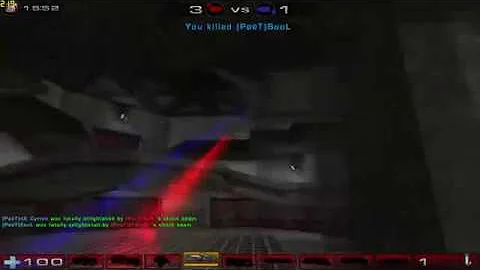 UT2004 ICTF: Wherever you try to attack from, D!ÄtêR^ sees it