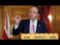 Matt Hancock announces coronavirus testing expanded to include essential workers and households
