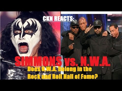 CKN Reacts: GENE SIMMONS vs. N.W.A. (Should they be in the Rock & Roll Hall of Fame?)