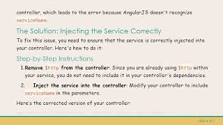 Using a Service to Get JSON from Server in AngularJS