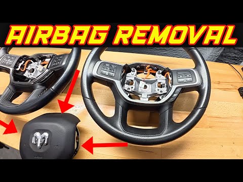 5th Gen Ram Airbag Removal | How To Remove 2019+ Ram 2500 & 3500 Hd