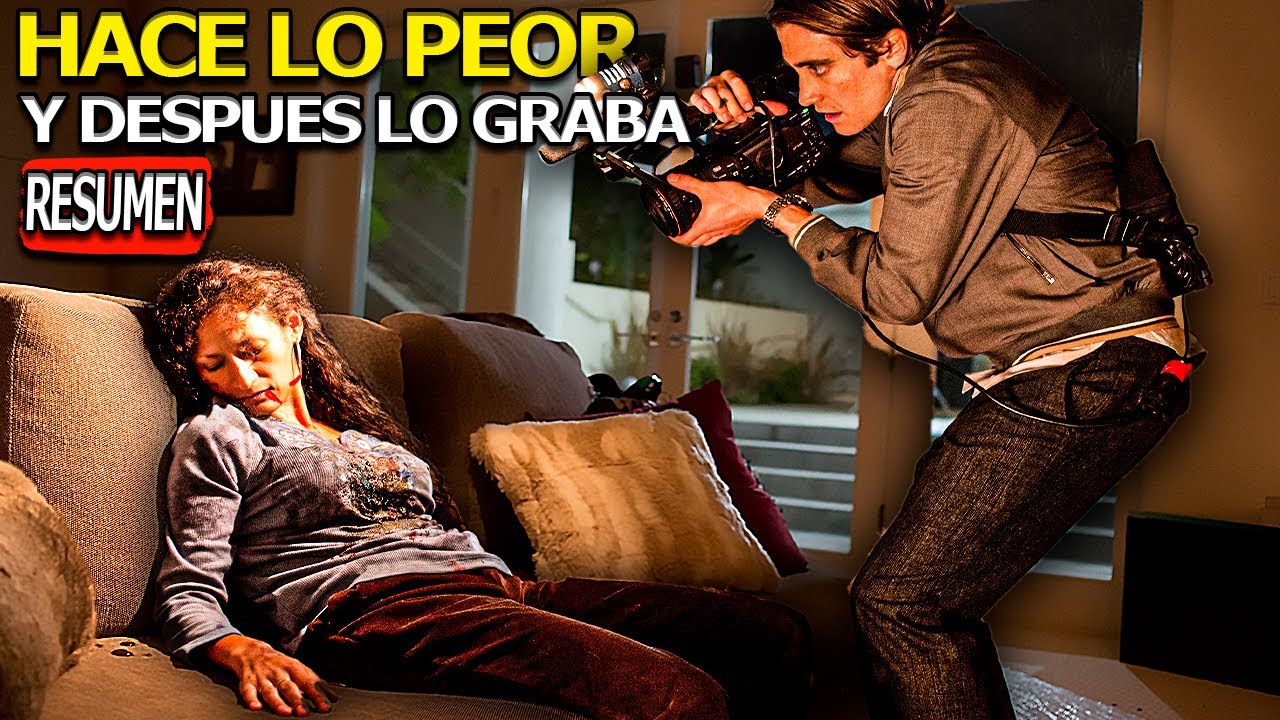 GRABA CRIMENES y los VENDE a los NOTICIEROS (NIGHTCRAWLER) || RESUMEN en 17 MINUTOS