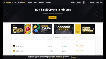 How to buy bitcoin on Binance with a debit or credit card.