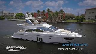 2018 Azimut 54' Flybridge For Sale at MarineMax Pompano Yacht Center