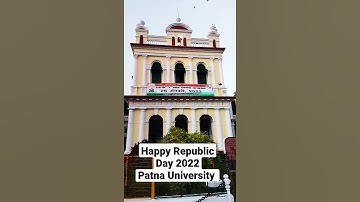 Republic Day 2022 Patna University 💥#republicday #patnauniversitytop5 #india #shorts #video