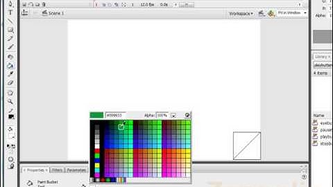 7. Adobe Flash Tutorial CS3 - DiDA 202 - Back Button 1