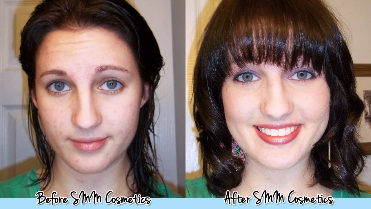 Before and After Mineral Makeup Video by www.madetobeunique.com