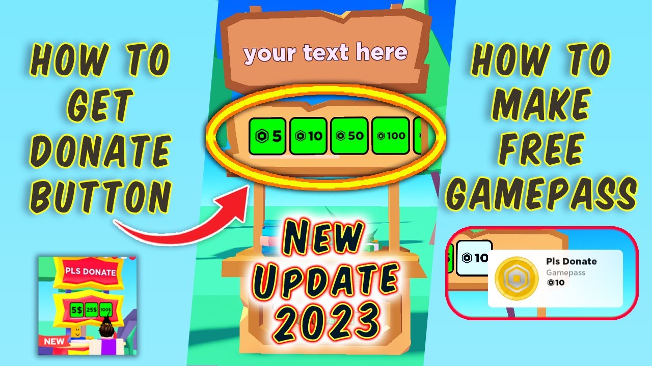 How To Make A Gamepass in Roblox Pls Donate - iOS and Android