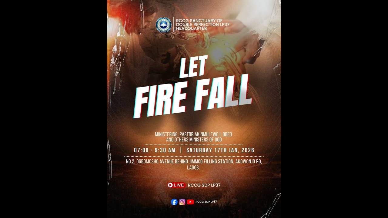 JANUARY EDITION - LET FIRE FALL - JANUARY 17TH 2026 - YouTube