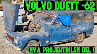 Mitt nya projekt Volvo Duett 1962 --  Kommer den att starta ??