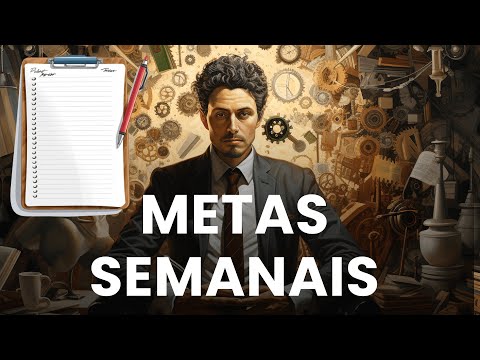 📅 Metas Semanais e Diárias: Como Organizar e Conquistar Seus Objetivos!