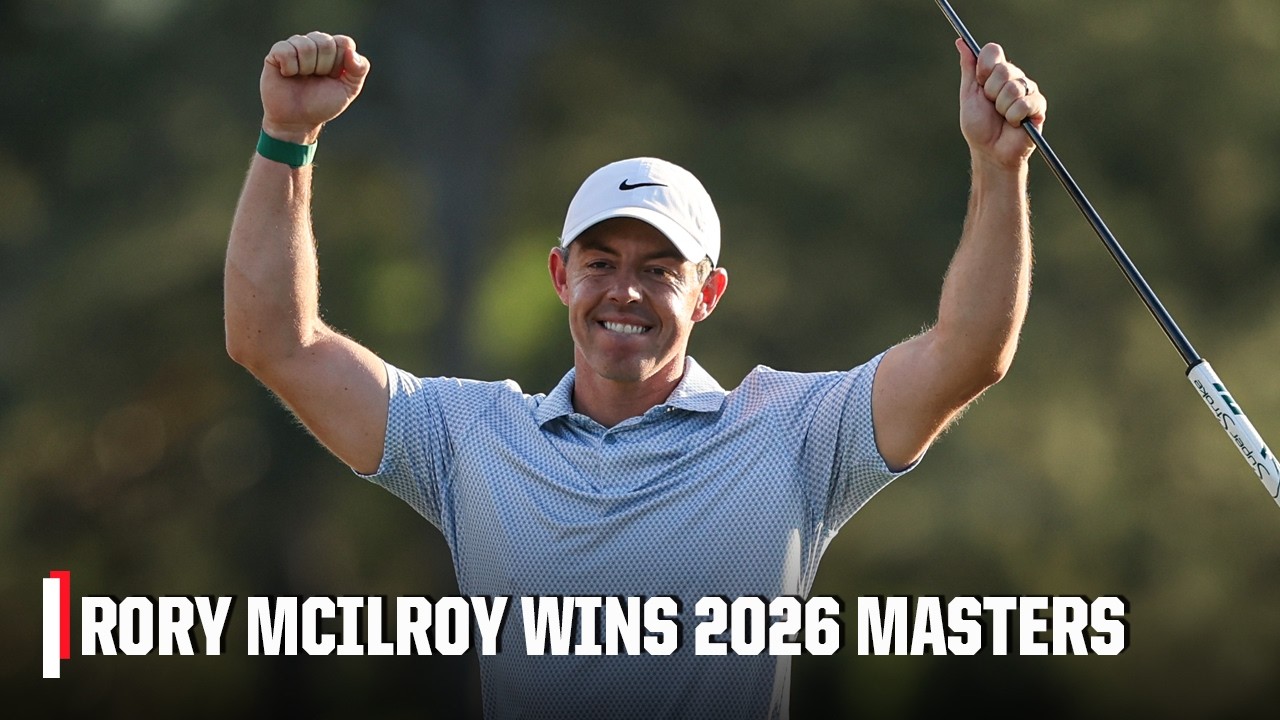 Highlights from Rory McIlroy’s final round to win 2026 Masters ⛳