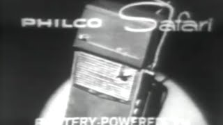 THE PHILCO SAFARI (RESTORED DEMO)