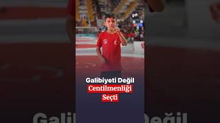 Hükmen Galibiyeti Kabul Etmedi Turnuvanın En Centilmeni Seçildi