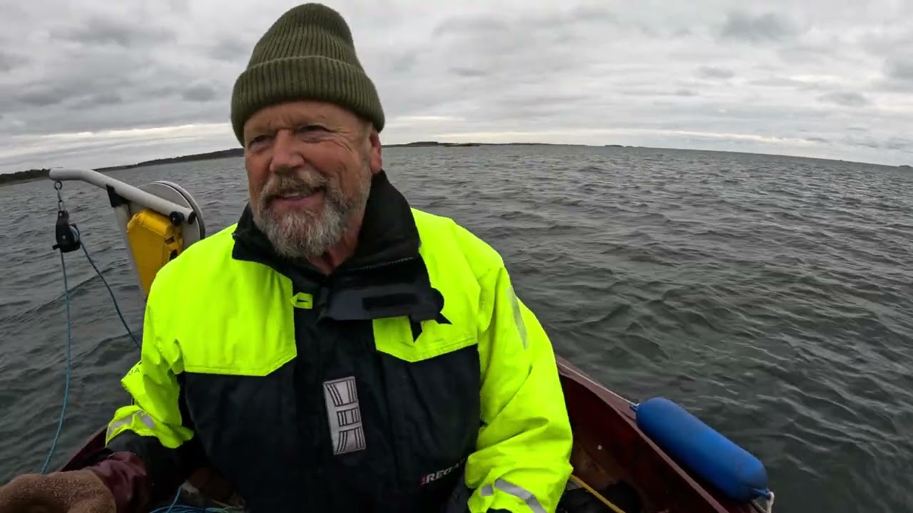 På hummerfiske med Lars.