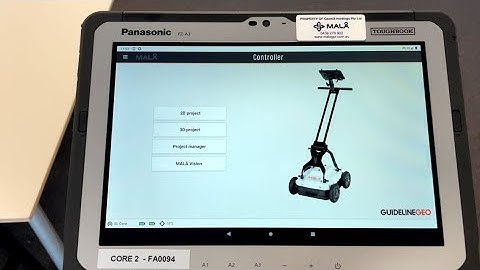 Connecting your Easy Locator Core to the tablet