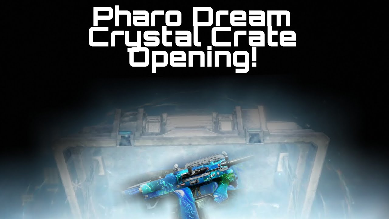 Opening the crate of the return of the Pharo Dream Crystal Crate