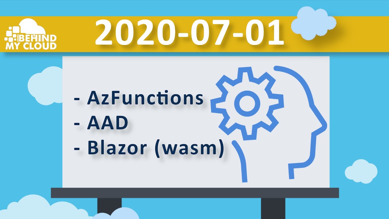 Stream 109 - Learning how to use a Blazor WebAssembly with Azure AD ...