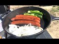 Best Hot Dog Recipe in the world in a skillet 🌭🥩🥓