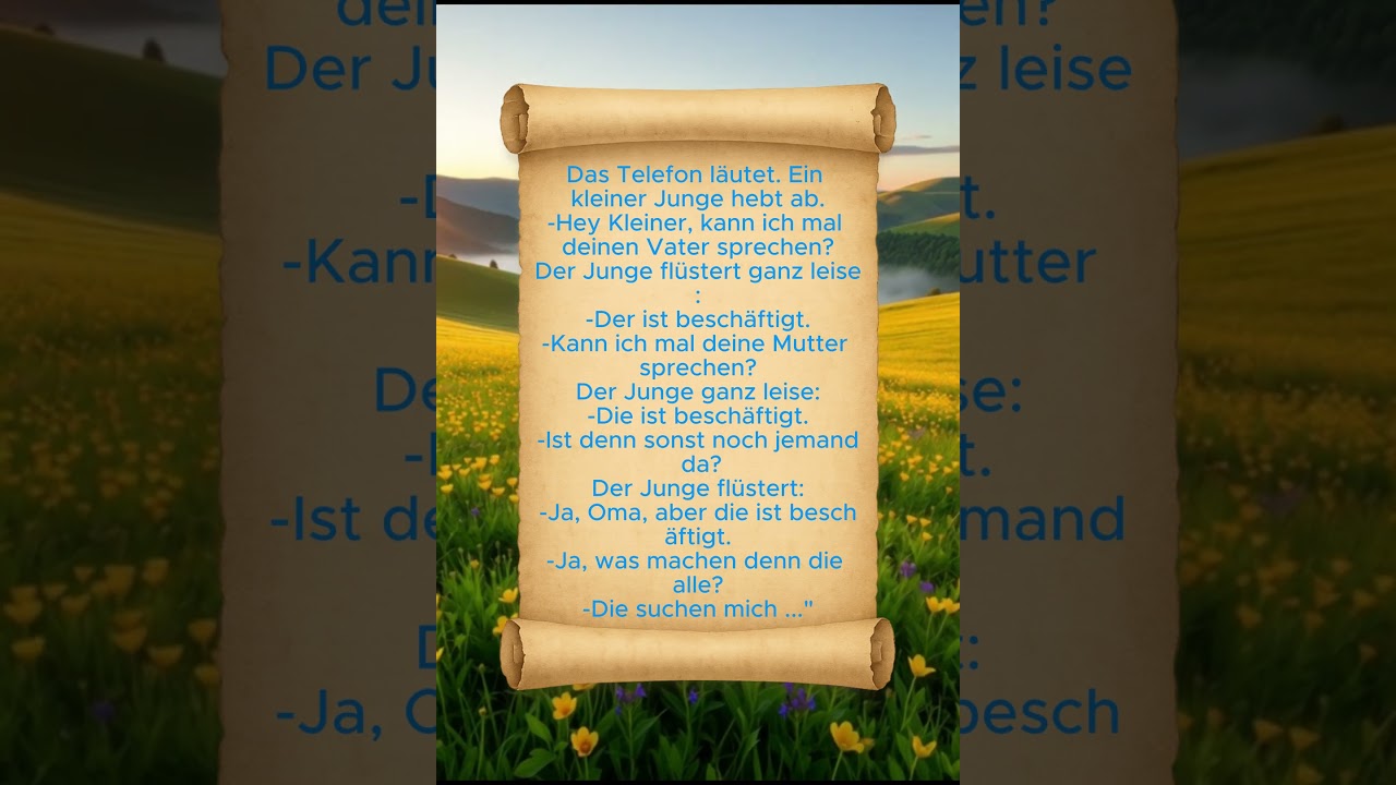 🤣 Wenn Kinder sich verstecken | Witz des Tages 