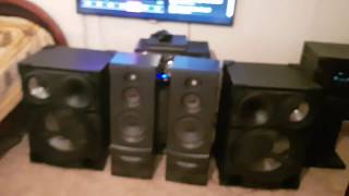 Comparação entre Sony SH2000 e Gradiente NS-607
