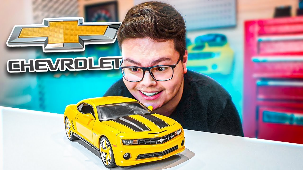 Carro Elétrico Camaro Amarelo – Mamãe eu Quero