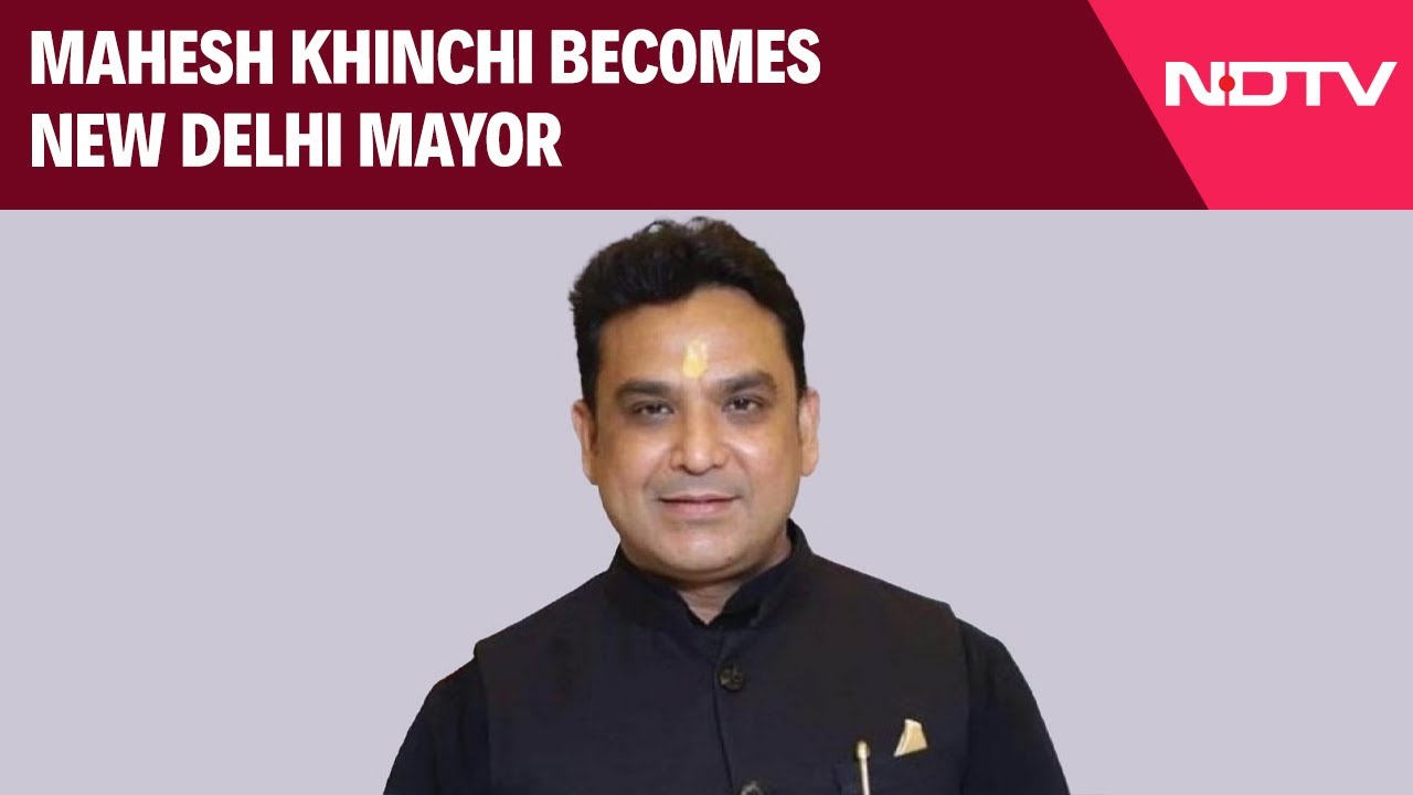 Delhi Mayor Polls | Delhi Mayor Elections | Mahesh Khinchi Becomes New Delhi Mayor