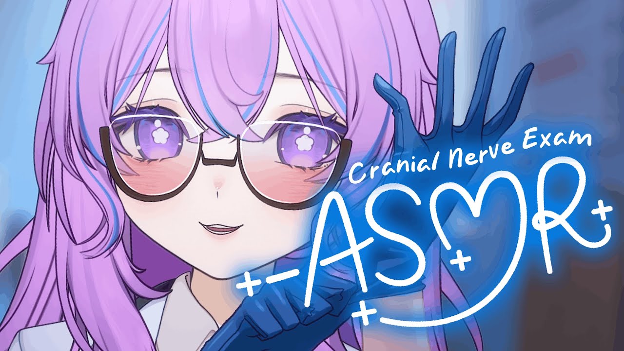 ASMR Super Close Cranial Nerve Exam 🩺 【Whispers, Personal Attention, Medical Roleplay】