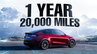 Tesla Model Y After 1 Year and 20,000 Miles Review Tesla Model Y 2 Year Honest Review 20 000 Miles Later
