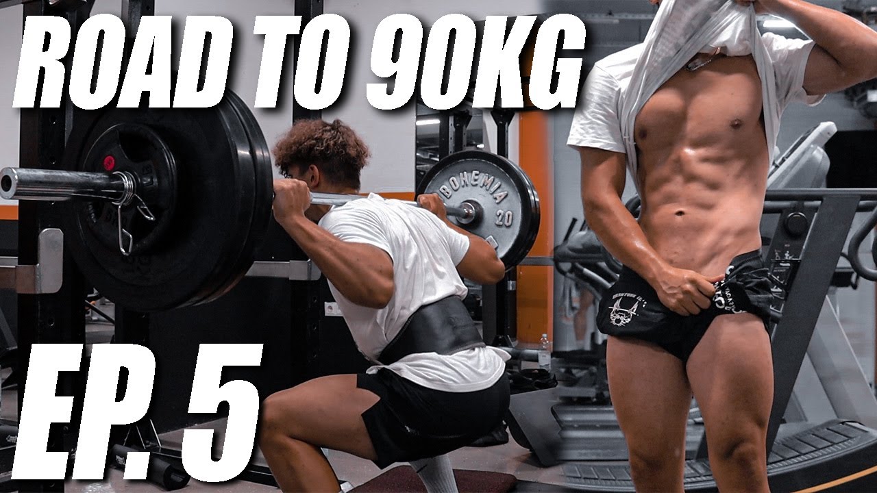 HEAVY LEG DAY + PHYSIQUE UPDATE... | ROAD TO 90KG EPISODE 5