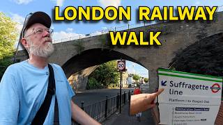 Great London Railway Ramble from Leyton to Gospel Oak | Suffragette Line Walk (4K)