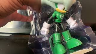 Green lantern sliver action figure sonic the hedgehog x dc