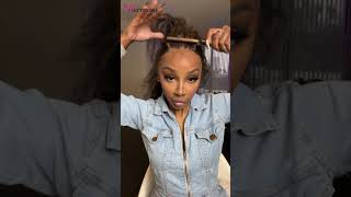 Mix Color 1B/30 Highlight Lace Frontal Wig #hermosahair #hd lace front wig #highlight