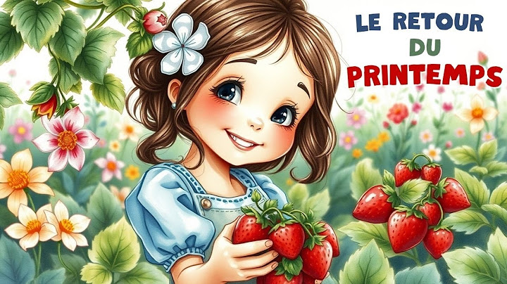 Le retour du printemps - Comptine rythmée et amusante en français pour enfants de maternelle