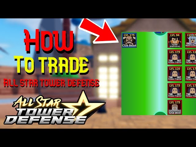 If you cant trade WATCH THIS! All star tower defense tips and tricks for  beginners 2023 